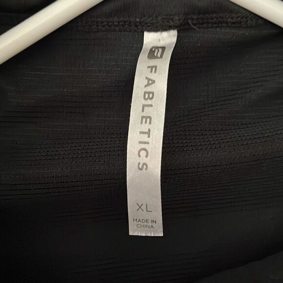 Fabletics Black Lace Detail Cowl Jolie Sweatshirt XL - Picture 5 of 8